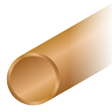 Looser Bronze 65 - Rohr 48/102 Ø, CuSn12-C-GC DIN EN 1982